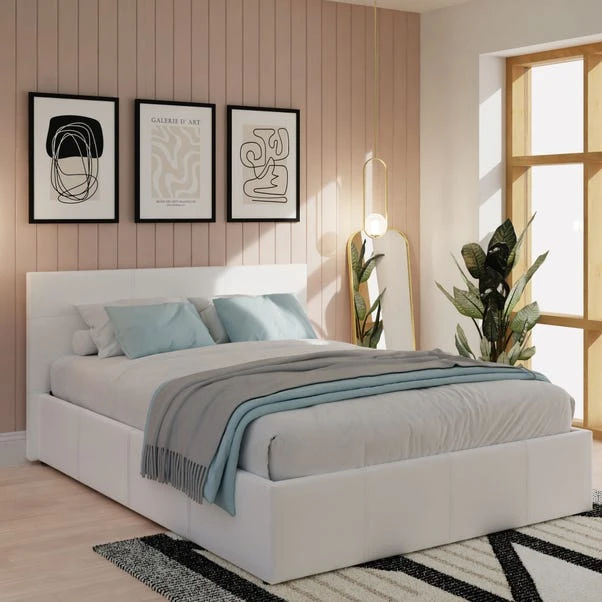 End Lift Ottoman Bed Frame, Faux Leather 15 End Lift Ottoman Bed Frame, Faux Leather - Image 13