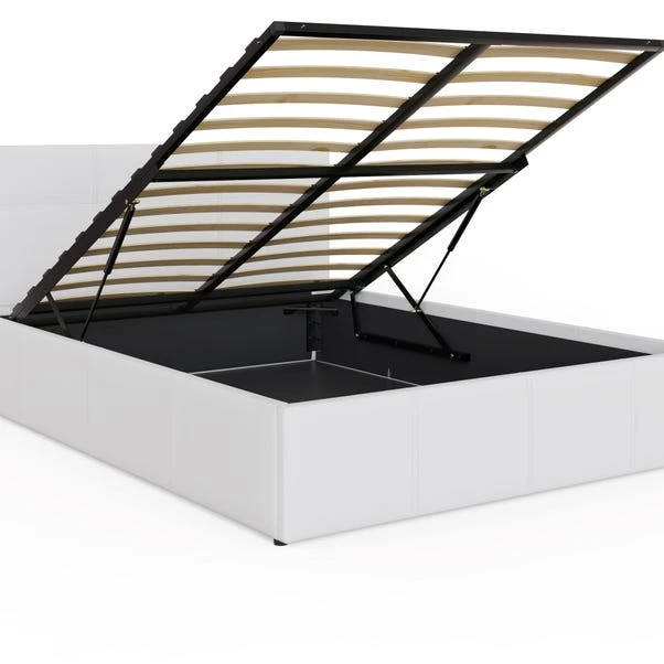 End Lift Ottoman Bed Frame, Faux Leather 12 End Lift Ottoman Bed Frame, Faux Leather - Image 10