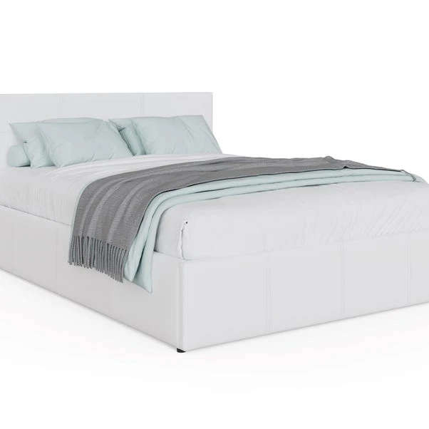 End Lift Ottoman Bed Frame, Faux Leather 5 End Lift Ottoman Bed Frame, Faux Leather - Image 3