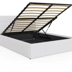 End Lift Ottoman Bed Frame, Faux Leather 25 End Lift Ottoman Bed Frame, Faux Leather -Home Luxe Studio 30311243 alt03