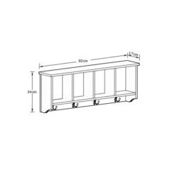 Kempton Wall Rack -Home Luxe Studio 30358979 alt09