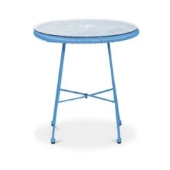 Monaco 2 Seater Blue Egg Chair Bistro Set 13 Monaco 2 Seater Blue Egg Chair Bistro Set -Home Luxe Studio 30396151 alt04
