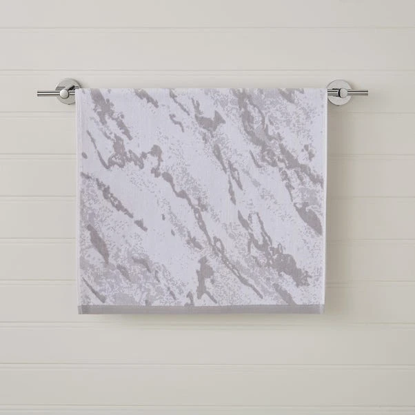 Marbled Cotton Towel 4 Marbled Cotton Towel - Image 2