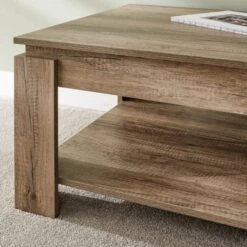 Canyon Coffee Table, Oak 9 Canyon Coffee Table, Oak -Home Luxe Studio 30498583 alt02