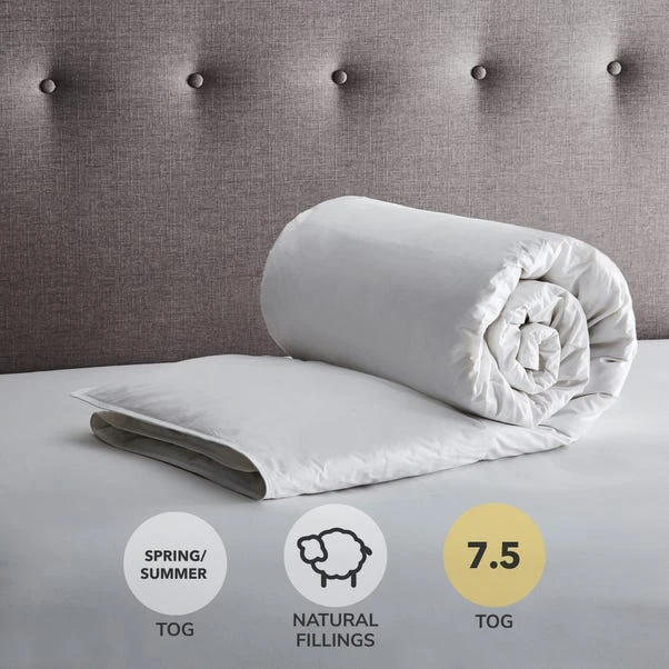 Fogarty Anti-Allergy White Goose Feather And Down 7.5 Tog Duvet 9 Fogarty Anti-Allergy White Goose Feather And Down 7.5 Tog Duvet - Image 7