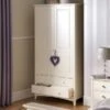 Cameo Double 3 Drawer Wardrobe, Stone 2 Cameo Double 3 Drawer Wardrobe, Stone -Home Luxe Studio 30541816
