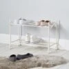 Cream Shoe Rack 2 Cream Shoe Rack -Home Luxe Studio 30592203
