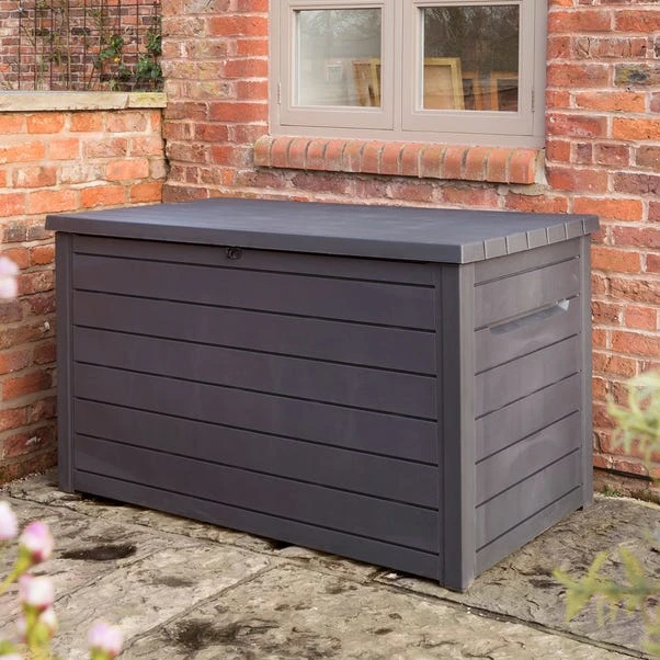 Grey Deck Outdoor Storage Box 3 Grey Deck Outdoor Storage Box