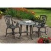 Rose Gunmetal Grey Armchair Patio Set 1 Rose Gunmetal Grey Armchair Patio Set -Home Luxe Studio 30598646