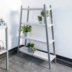 Florenity Ladder Plant Pot Shelf -Home Luxe Studio 30601059