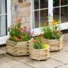 Marford Hexagonal Set Of Three Planters 2 Marford Hexagonal Set Of Three Planters -Home Luxe Studio 30601250