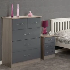 Nevada 5 Drawer Chest -Home Luxe Studio 30607015