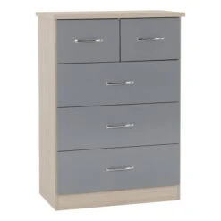Nevada 5 Drawer Chest -Home Luxe Studio 30607015 alt01