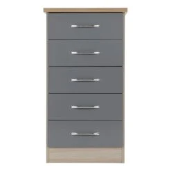 Nevada Slim 5 Drawer Chest 31 Nevada Slim 5 Drawer Chest -Home Luxe Studio 30607019 alt02