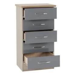 Nevada Slim 5 Drawer Chest 32 Nevada Slim 5 Drawer Chest -Home Luxe Studio 30607019 alt03