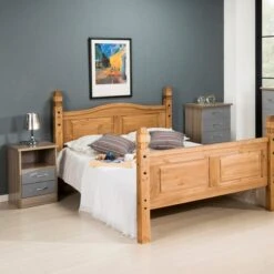 Nevada 2 Drawer Bedside Table 38 Nevada 2 Drawer Bedside Table -Home Luxe Studio 30607031