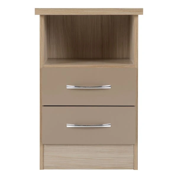 Nevada 2 Drawer Bedside Table 14 Nevada 2 Drawer Bedside Table - Image 12