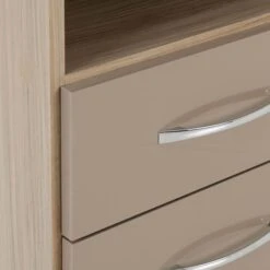 Nevada 2 Drawer Bedside Table 34 Nevada 2 Drawer Bedside Table -Home Luxe Studio 30607032 alt04