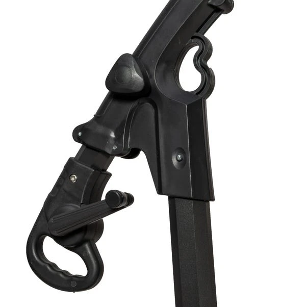 3m Royal Craft Deluxe Pedal Operated Rotational Cantilever Parasol With Cross Stand 5 3m Royal Craft Deluxe Pedal Operated Rotational Cantilever Parasol With Cross Stand - Image 3