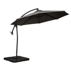 3m Royal Craft Deluxe Pedal Operated Rotational Cantilever Parasol With Cross Stand 21 3m Royal Craft Deluxe Pedal Operated Rotational Cantilever Parasol With Cross Stand -Home Luxe Studio 30650022 alt03