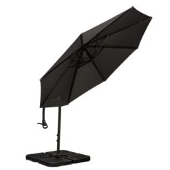 3m Royal Craft Deluxe Pedal Operated Rotational Cantilever Parasol With Cross Stand 22 3m Royal Craft Deluxe Pedal Operated Rotational Cantilever Parasol With Cross Stand -Home Luxe Studio 30650022 alt04