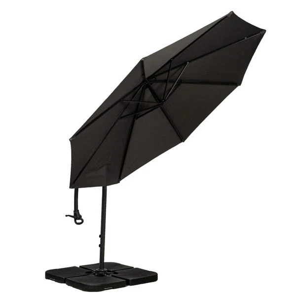 3m Royal Craft Deluxe Pedal Operated Rotational Cantilever Parasol With Cross Stand 7 3m Royal Craft Deluxe Pedal Operated Rotational Cantilever Parasol With Cross Stand - Image 5