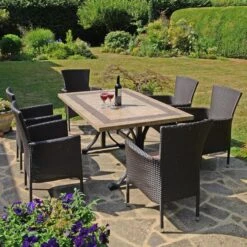 Byron Manor Charleston 6 Seat Dining Set