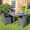 Trabella Salerno 6 Seater Dining Set With Sicily Chairs