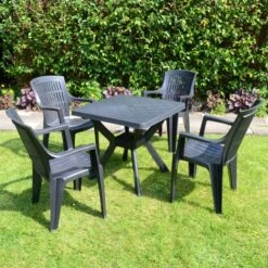 Trabella 4 Seater Seat Dining Set 17 Trabella 4 Seater Seat Dining Set -Home Luxe Studio 30651944