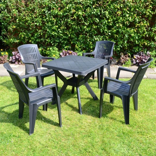Trabella 4 Seater Seat Dining Set 10 Trabella 4 Seater Seat Dining Set - Image 8
