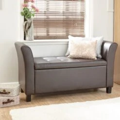 Verona Window Seat, Faux Leather -Home Luxe Studio 30676767