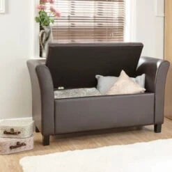 Verona Window Seat, Faux Leather -Home Luxe Studio 30676767 alt03