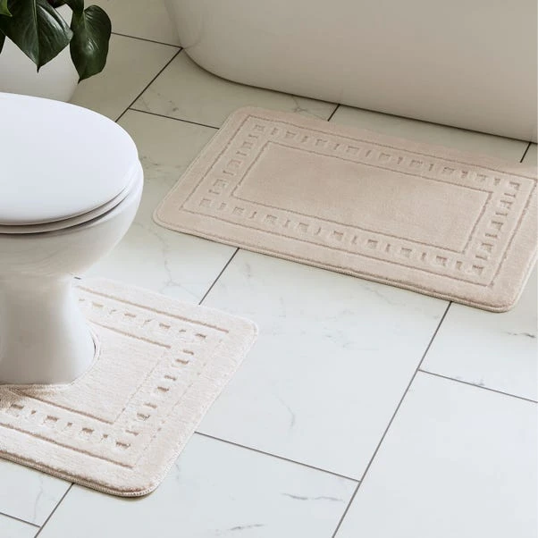 Catherine Lansfield Armoni Bath And Pedestal Mat Set 10 Catherine Lansfield Armoni Bath And Pedestal Mat Set - Image 8