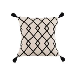 Global Trellis Tassel Cushion Cover -Home Luxe Studio 30685600 alt01