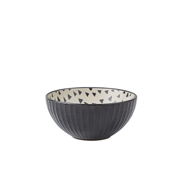Global Black Stoneware Cereal Bowl 3 Global Black Stoneware Cereal Bowl