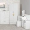 Nevada 2 Drawer Bedside Table 1 Nevada 2 Drawer Bedside Table -Home Luxe Studio 30693618