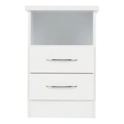 Nevada 2 Drawer Bedside Table 25 Nevada 2 Drawer Bedside Table -Home Luxe Studio 30693618 alt03