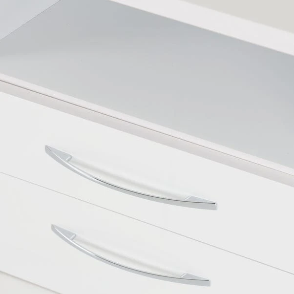 Nevada 2 Drawer Bedside Table 7 Nevada 2 Drawer Bedside Table - Image 5