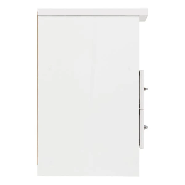 Nevada 2 Drawer Bedside Table 8 Nevada 2 Drawer Bedside Table - Image 6