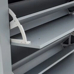 Deluxe Two Tier Shoe Storage Cabinet 10 Deluxe Two Tier Shoe Storage Cabinet -Home Luxe Studio 30694017 alt03