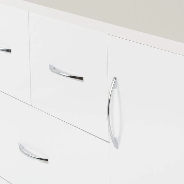 Nevada Small Single 5 Drawer Wardrobe 16 Nevada Small Single 5 Drawer Wardrobe - Image 14