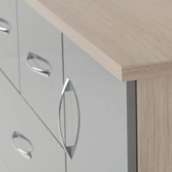 Nevada Small Single 5 Drawer Wardrobe 24 Nevada Small Single 5 Drawer Wardrobe -Home Luxe Studio 30694090 alt04