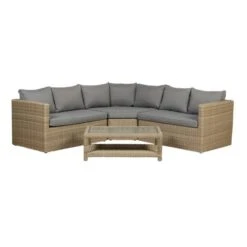 Wentworth 5 Seater Corner Lounging Set