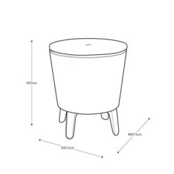 Keter Cool Bar Ice Bucket Table With Lights 19 Keter Cool Bar Ice Bucket Table With Lights -Home Luxe Studio 30695572 alt09