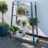 Florenity Ladder Plant Pot Shelf 2 Florenity Ladder Plant Pot Shelf -Home Luxe Studio 30695583