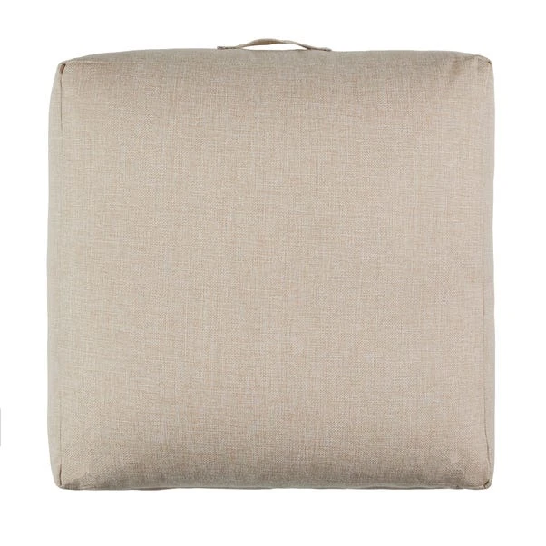 Linen Look Slub Floor Cushion 5 Linen Look Slub Floor Cushion - Image 3