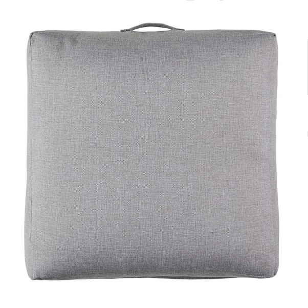 Linen Look Slub Floor Cushion 3 Linen Look Slub Floor Cushion