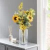 Florals Forever Artificial Ella Yellow Sunflower Luxury Bouquet -Home Luxe Studio 30703564