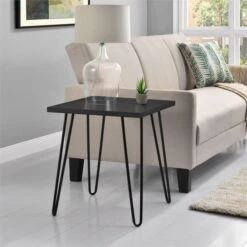 Owen Retro Hairpin Side Table -Home Luxe Studio 30705650