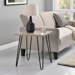 Owen Retro Hairpin Side Table -Home Luxe Studio 30705652
